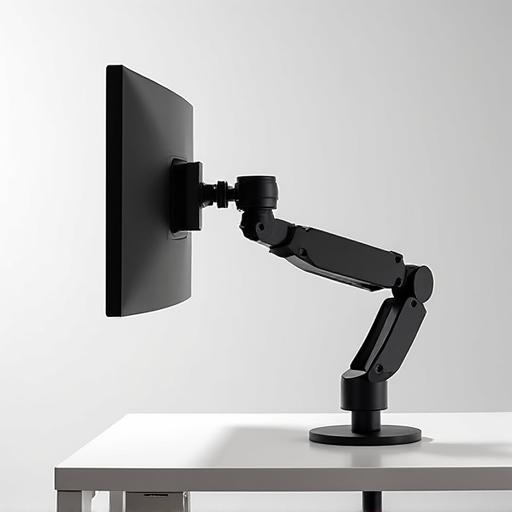 デスクに取り付けられたKumoモニターアーム